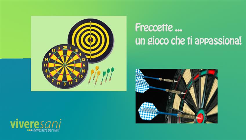 Freccette e bersaglio Freccette e bersaglio
